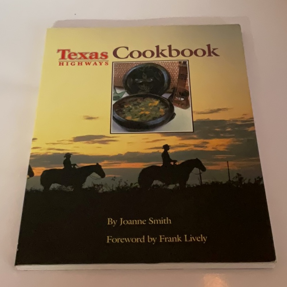 Used paperback cookbook “ Texas Highways Cookbook”